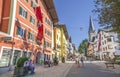 Medieval town of Kitzbuhel, Tirol Royalty Free Stock Photo