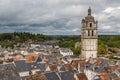 Medieval town of Loches Royalty Free Stock Photo