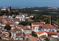 The medieval town of Obidos Royalty Free Stock Photo