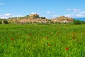 The medieval town of Ortilla in Aragon Royalty Free Stock Photo