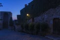 town of pals on the spanish costa brava at night Royalty Free Stock Photo