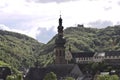 Medieval town in the Rhine Valley Cochem, Germany Royalty Free Stock Photo