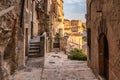 The medieval town of Sepulveda in the province of Segovia, one of the most beautiful towns in Spain Royalty Free Stock Photo