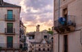 The medieval town of Sepulveda in the province of Segovia, one of the most beautiful towns in Spain Royalty Free Stock Photo