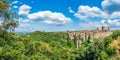 Medieval town of Vitorchiano in Lazio, Italy Royalty Free Stock Photo