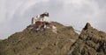 Medieval Tsemo Monastery and Tsemo Castle, Leh Royalty Free Stock Photo