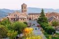 Medieval village of Ainsa,Huesca,Spain Royalty Free Stock Photo