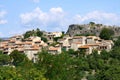 The medieval village of Banne Royalty Free Stock Photo