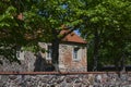 A medieval village church in the state of Brandenburg, Germany