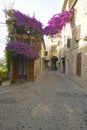 Medieval village of Haut de Cagnes, France Royalty Free Stock Photo