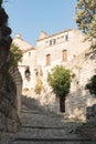 Medieval village of Les Baux de Provence. One of the most picturesque villages in France Royalty Free Stock Photo