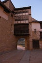 Medieval village of Mirambel Royalty Free Stock Photo