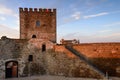 The medieval village of Monsaraz is a tourist attraction in the Alentejo, Portugal Royalty Free Stock Photo