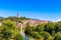 Medieval village of Olargues in the Orb Valley in Haut-Languedoc in Occitania, France Royalty Free Stock Photo