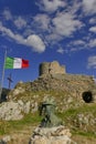 Medieval village of Ortona dei Marsi. Abruzzo, Italy