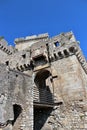 The medieval village of Sermoneta, Lazio, Italy