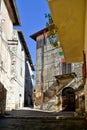 The old town of Sezze, Italy.