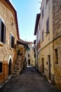 The old town of Sezze, Italy.