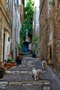 The old town of Sezze, Italy.