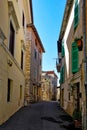 The old town of Sezze, Italy.