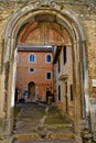 The old town of Sezze, Italy.