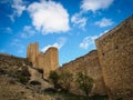 Medieval Wall of Albarracin. Teruel. Spain Royalty Free Stock Photo