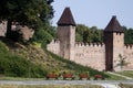 Medieval wall in Nymburk