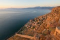 Medieval walled town of Monemvasia, Greece