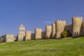 Medieval Walls in Avila, UNESCO site, Castile and Leon, Spain Royalty Free Stock Photo