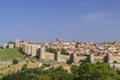 Medieval Walls in Avila, UNESCO site, Castile and Leon, Spain Royalty Free Stock Photo