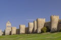 Medieval Walls in Avila, UNESCO site, Castile and Leon, Spain Royalty Free Stock Photo