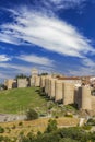 Medieval Walls in Avila, UNESCO site, Castile and Leon, Spain Royalty Free Stock Photo