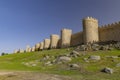 Medieval Walls in Avila, UNESCO site, Castile and Leon, Spain Royalty Free Stock Photo