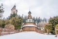 The medieval Wang Temple in Karpacz Royalty Free Stock Photo