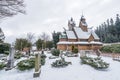 The medieval Wang Temple in Karpacz Royalty Free Stock Photo