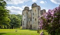 Medieval Wardour Castle near Donhead St Andrew, Wiltshire, UK