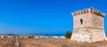 Medieval watchtower at Kiti. Larnaca Royalty Free Stock Photo