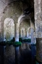 Medieval water cistern well San Gimignano, Siena, Tuscany, Italy Royalty Free Stock Photo