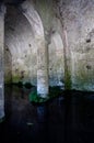 Medieval water cistern well San Gimignano, Siena, Tuscany, Italy Royalty Free Stock Photo