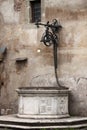 Medieval water well Royalty Free Stock Photo