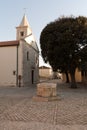 Medieval water well in Nin , Croatia Royalty Free Stock Photo