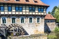 Medieval Watermill building in Steinfurt Royalty Free Stock Photo