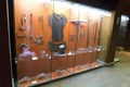 Medieval weapons in museum