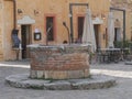 Monteriggioni, medieval well