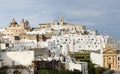 Medieval White city of Ostun, Italy