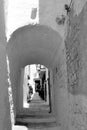 Medieval white village of Ostuni Royalty Free Stock Photo