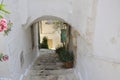 Medieval white village of Ostuni Royalty Free Stock Photo