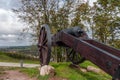 Medieval wooden cannon, Checiny Poland