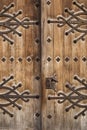 Medievel wood door