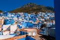 Medina of Chefchaouen, Morocco. Chefchaouen is a city in northwest Morocco. It is the chief town of the province of the same name Royalty Free Stock Photo